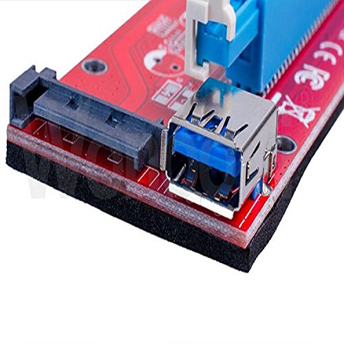 Amazon.co.jp: 10個ロットusb3 . 0・マイニング専用PCI - E 1 X to 16