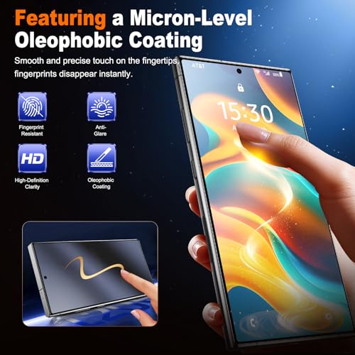 Image of UniqueMe 2 PACK for Samsung Galaxy S24 Ultra Matte Screen Protector