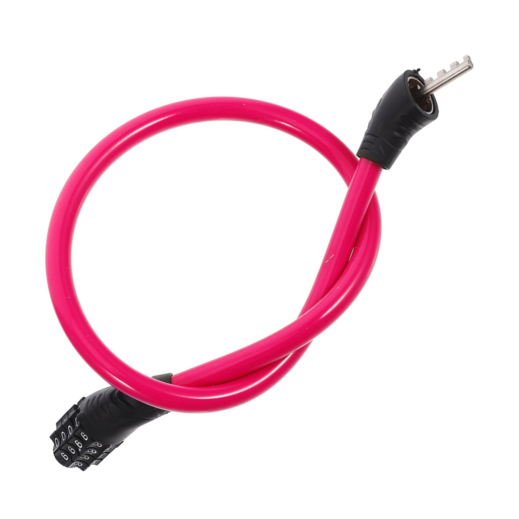 BCOATH Bicycle Lock Keys Heavy Duty Bike Chain Lock Waterproof for Bikes Scooters Simple Style