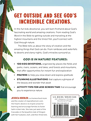 God Is in Nature!: A Kids Devotional About His Awesome Creations - Image 2