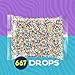 Colombina Delicate Fruit Drops, 4 Assorted Fruit Candy Flavors, Individually Wrapped, Ideal for Easter, Halloween, and Christmas, 2.2lbs (Pack of 1)