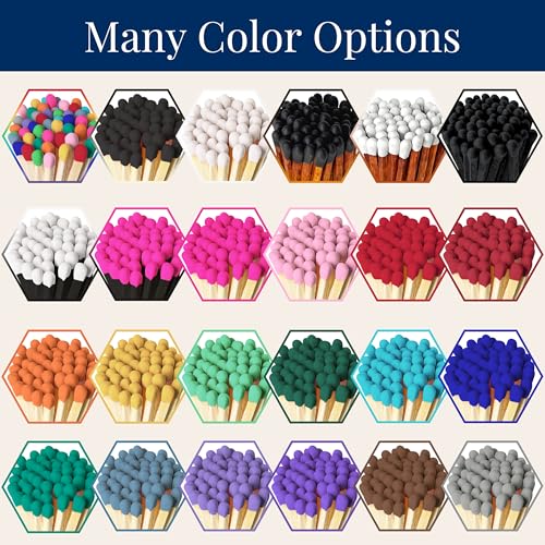 434 brown stick black tip espresso matches 100 count  striking stickers  decorative unique amp fun for your home gifts accessories amp events  premium long wood safety matches by thankful greetings