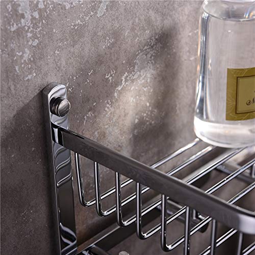 Panier de douche mural GALSOR idéal pour organiser vos toilettes