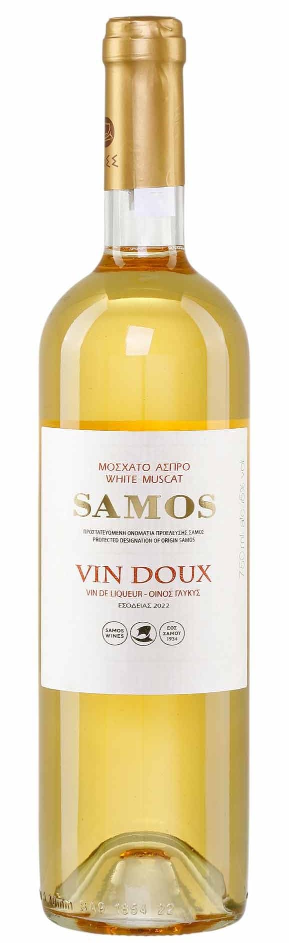 UWC Samos Vin Doux Muscat Griechischer Likörwein süß 0,75 L