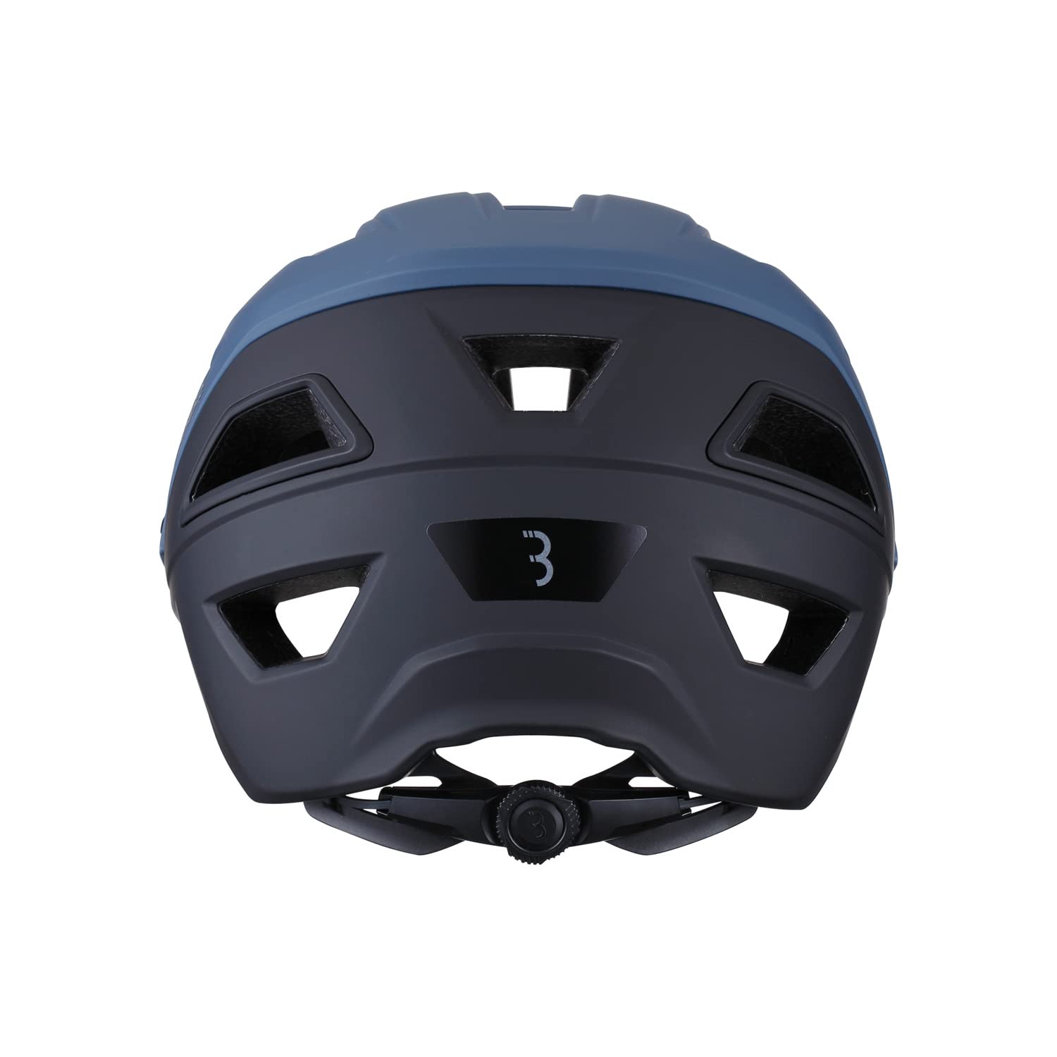 BBB Cycling Shore BHE-59 Fietshelm, uniseks, E-MTB, verstelbaar vizier, hoog geventileerde helm, dames en heren, mat erfenblauw, L (59-62 cm