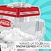 Nostalgia Coca-Cola Snow Cone Machine Bundle with Kool-Aid Snow Cone Syrup Party Kit