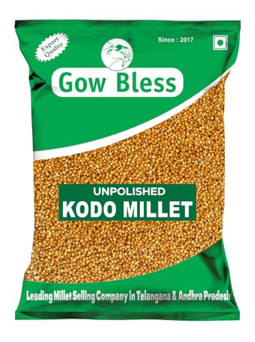 GowBless Kodo Millet 2kg | High Fiber Gluten-Free Whole Millet