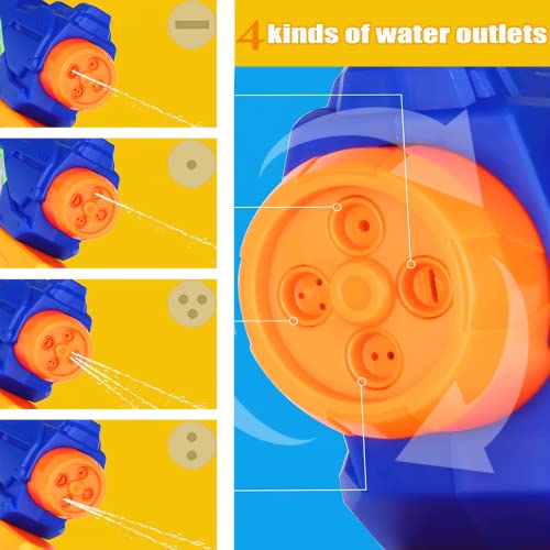 Wasserpistole 1200ml Mit Großer Reichweite Wasserspritzpistole Wasserspritzpistolen 10-11 Meter Water Gun Garten für Kinder und Erwachsene.