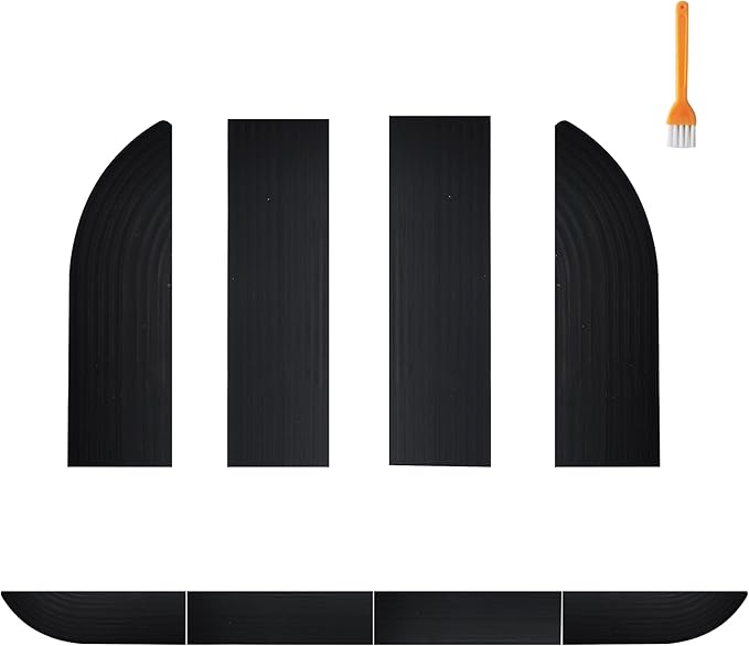 IZSOHHOME Threshold Ramp for Robot Vacuum Cleaner,Mat Door Sill Scuff