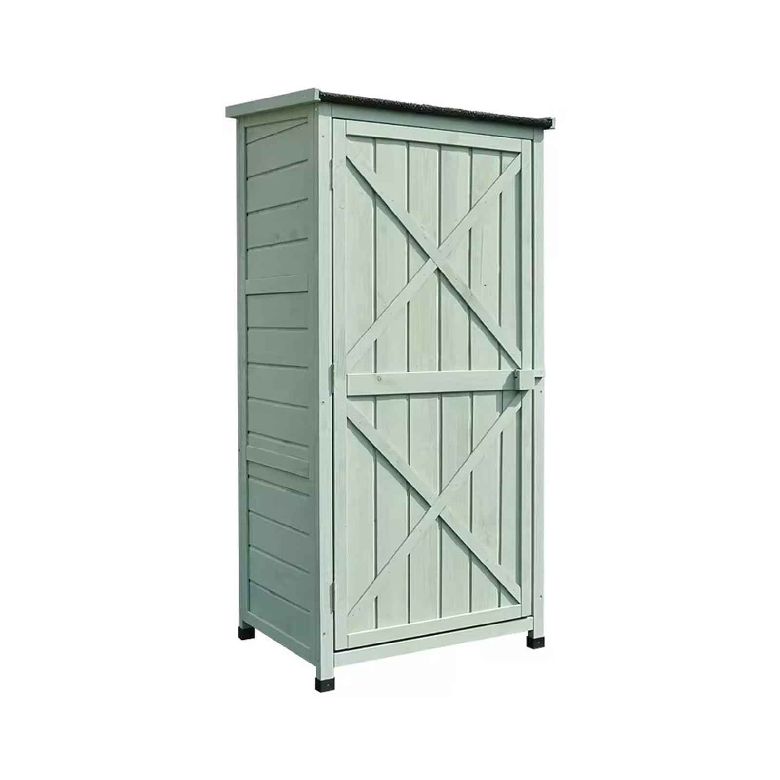 SaryEdge Outdoor Storage Shed Outdoor Storage Cabinet Garden Yard Cabinet Tool Cabinet Storage Box Outside Tools Cabinet,