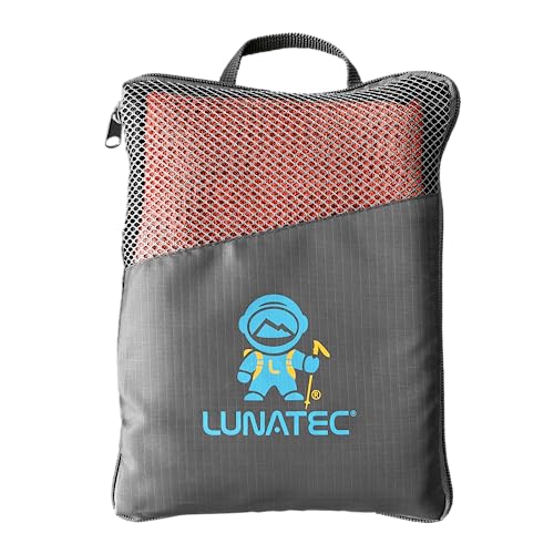 Serviette de voyage en microfibre LUNATEC grand format pour camping - 4