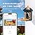 Smart Bird Feeder with Camera Outdoor Birdhouse: AI Identifies 11000+ Species, 2K HD with Arrival Alerts, Dual Squirrel-Proof, Blue-Orange Design, Solar Powered, Gifts for Bird Lovers mom dad