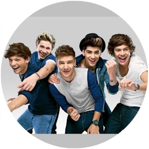 108 One Direction Birthday Hershey Kisses Stickers Party Favors