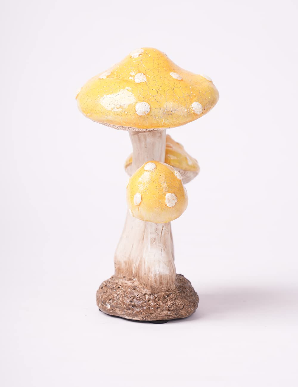 SEINHIJO Funghi Statuetta Figurine Giardino Regalo Decorazione Moderna Scultura Soprammobili Casa Ornamento Statua Resina Arte 18cm