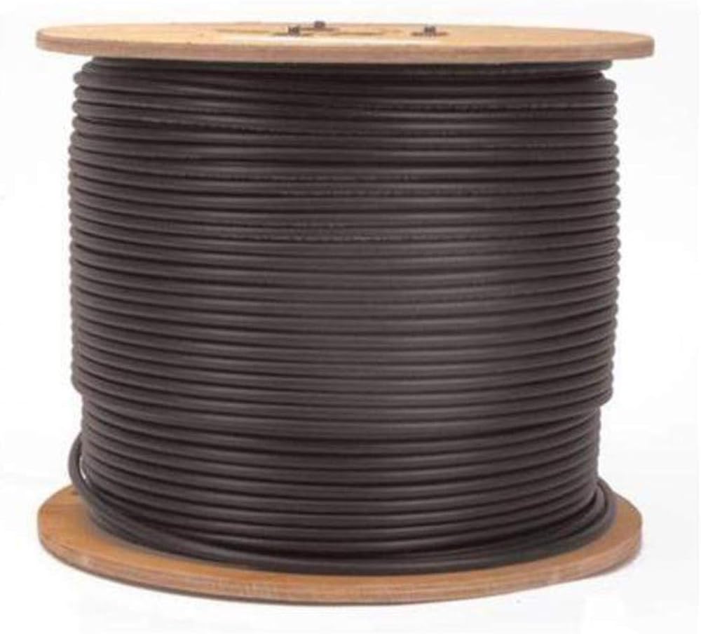 DMX Single Pair Bulk Cable Raw Wire 500' Spool by Rapco