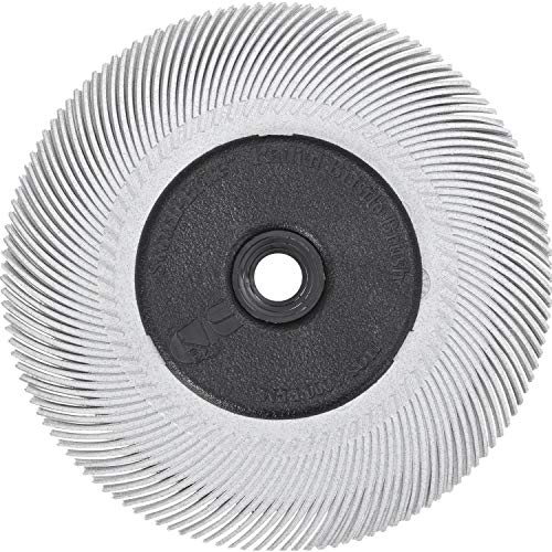 Image of Cubitron Radial Bristle Brush, 3M /Aluminum Oxide, 6000 RPM, 6 Diameter x 7 /16 Width, 120 Grit (Pack of 5)