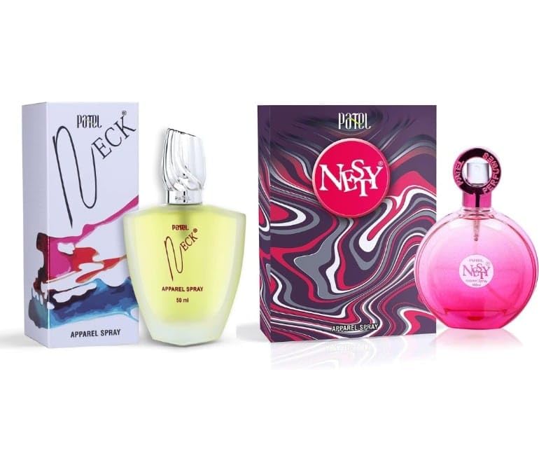 Content generated for: Patel Neck Perfume 50 ml & Patel Nesty 100 ml (Pack of 2),24 Hour's Long Lasting Perfume, Long Lasting Fragrance Also After Washing The Cloths. Combo