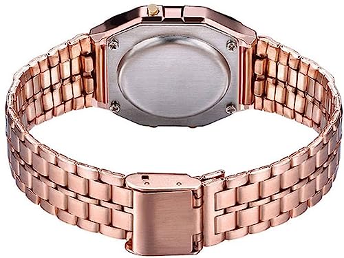 Image of Credex Premium Digital Square Dial Unisex Wrist Watch for Men & Women | Vintage 4-Color Display | WR70ist Sports, Casual & Fashion Watch