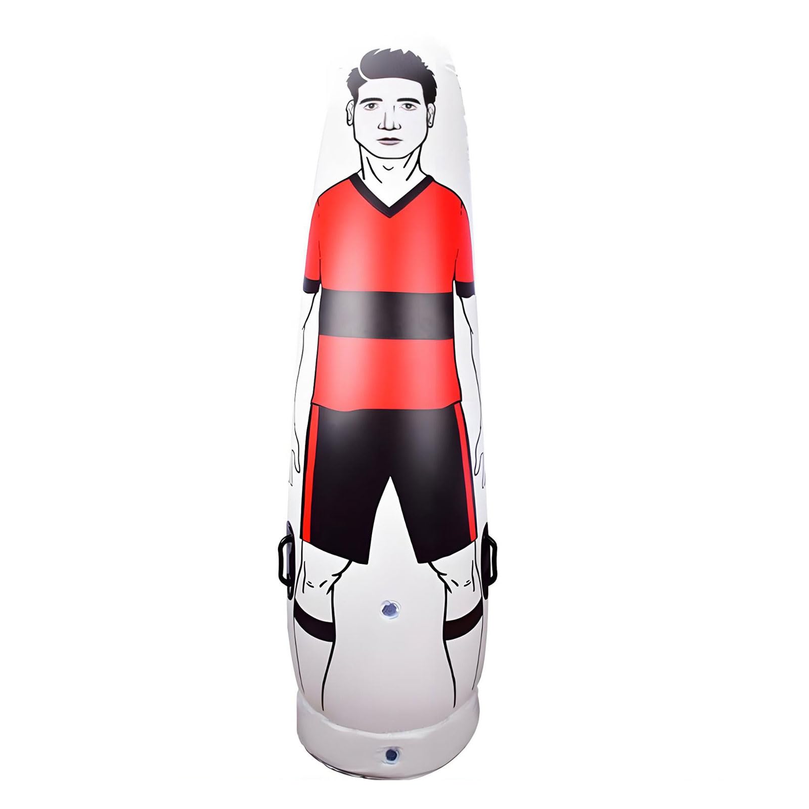 1.6m /1.75m /1.8 m /2.05m Figli Adulti Gonfiabile da Calcio Portiere Tumbler Air Calcio Training manichino