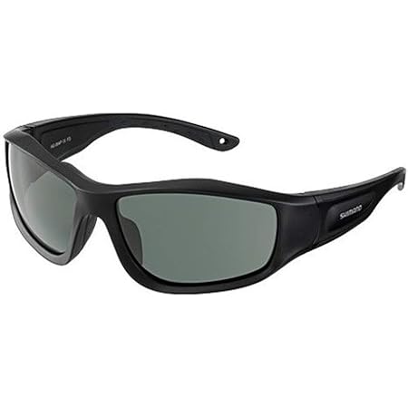 Amazon シマノ Shimano 釣り用 偏光サングラス フローティングフィッシンググラス マットブラック スモーク Hg 064p シマノ Shimano アクセサリー