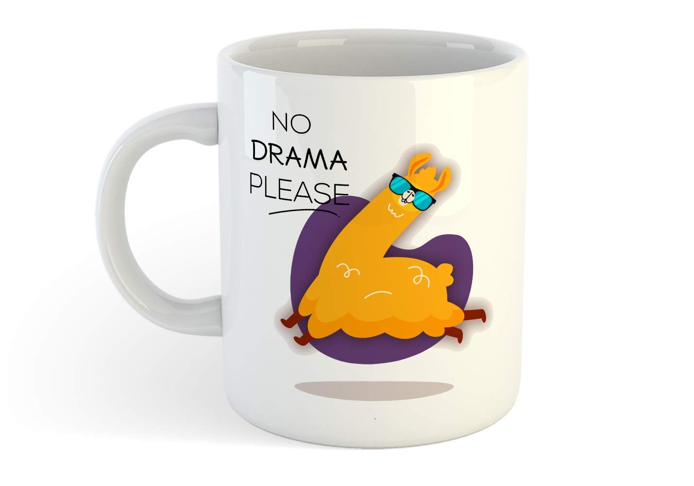 SCPmarts No Drama Please Coffee Mug 11Oz Printed Coffee Mug SCPVLM2