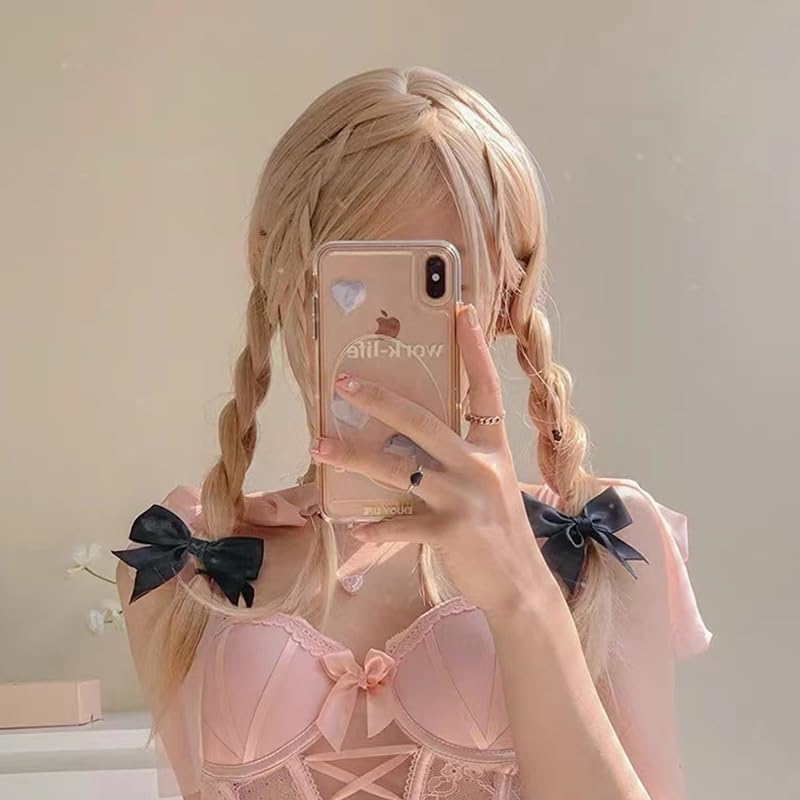 Miniatura 7 de Pinzas para el cabello con lazo de satén, accesorios para mujeres, niñas, niños pequeños, pasadores de pelo para adolescentes, niños, pinzas para el