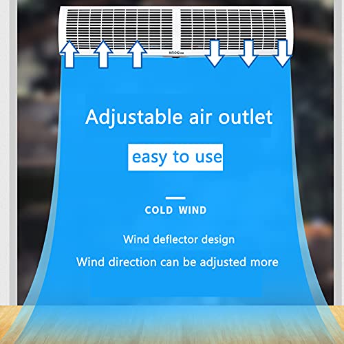 Instelbaar Windgordijn Met Twee Snelheden Onzichtbare Windmuur Bluetooth-afstandsbediening Windgordijn Sterk, Geschikt… - Image 7