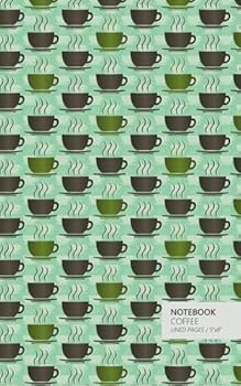 Coffee Notebook: (Morning Edition) Fun notebook 96 ruled/lined pages (5x8 inches / 12.7x20.3cm / Junior Legal Pad / Nearly A5)