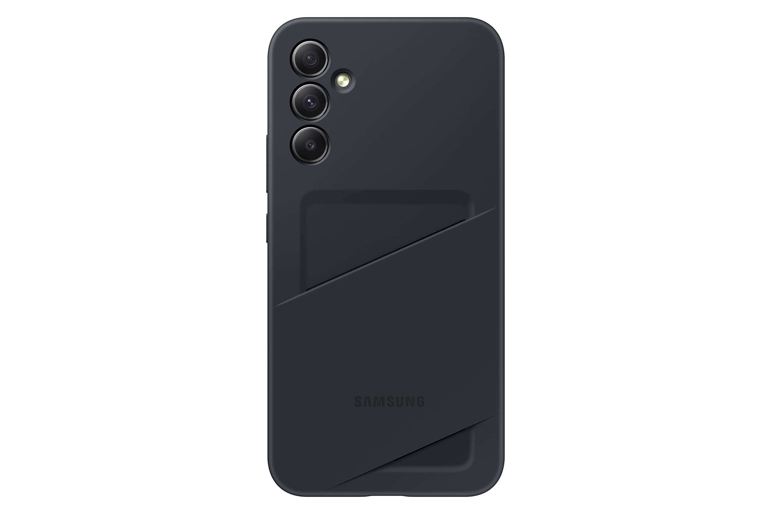 B&Q -  Black Card Slot Case For  Galaxy A34 5G