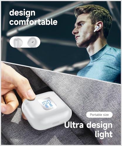Image of Translation Earbuds Real Time 144 Languages 42H Playtime Translator Ear Buds Audifonos Traductores Ingles Espanol Translating Earbuds Bluetooth Headphones for Travel Meeting Learning