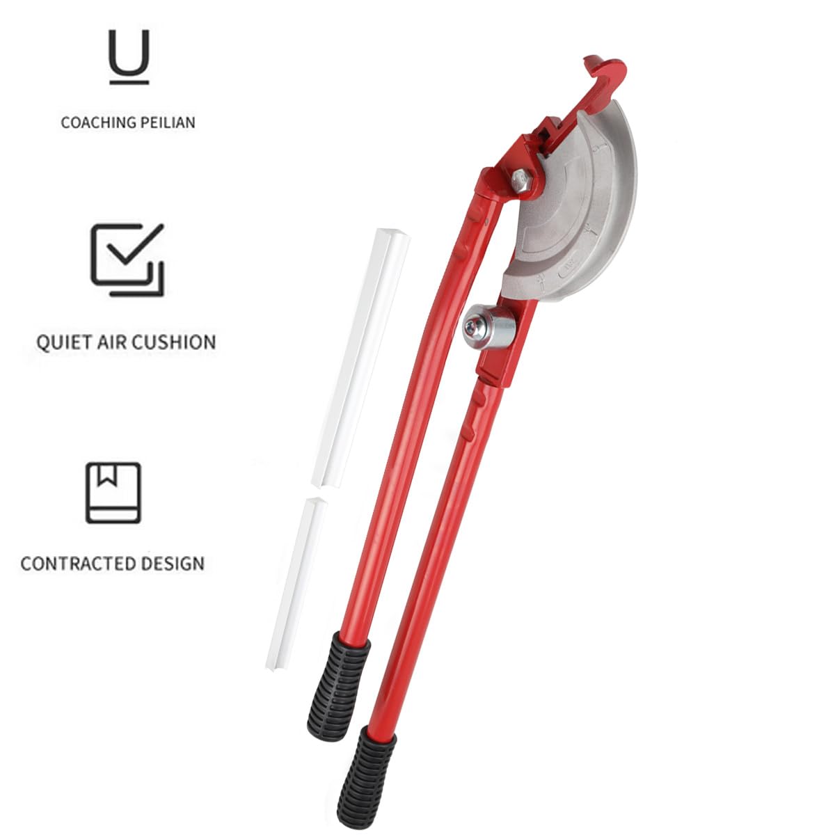 Piegatubi Manuale Professionale, per Tubi in Rame/Alluminio Usato nei sistemi di Condizionamento, Ventilazione, Riscaldamento, Cablaggio Elettronico