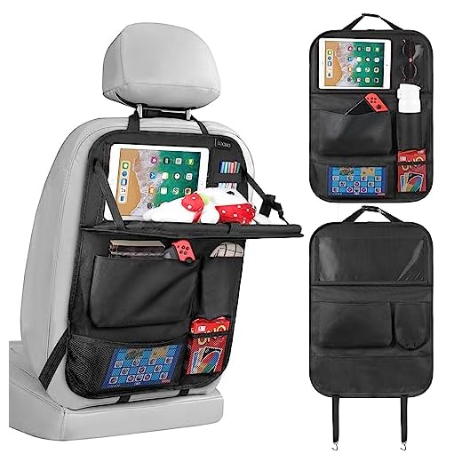 Organizzatore posteriore auto con supporto tablet