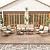 Tangkula 8 Pieces Patio Furniture Set, PE Rattan Sofa Chairs with Loveseat, Tempered Glass Coffee Table and Soft Cushions, Outdoor Conversation Set for Porch, Backyard, Garden and Poolside (8 PCS)