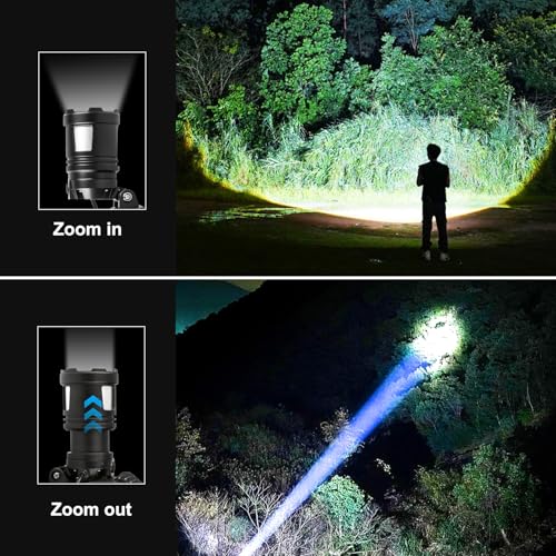 Linterna frontal ajustable a 90° que elimina las sombras en espacios reducidos 7
