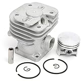 cylingcolors Zylinder + Kolben + Segment kompatibel mit Kettensäge Stihl 024-MS240 Ø 42 mm