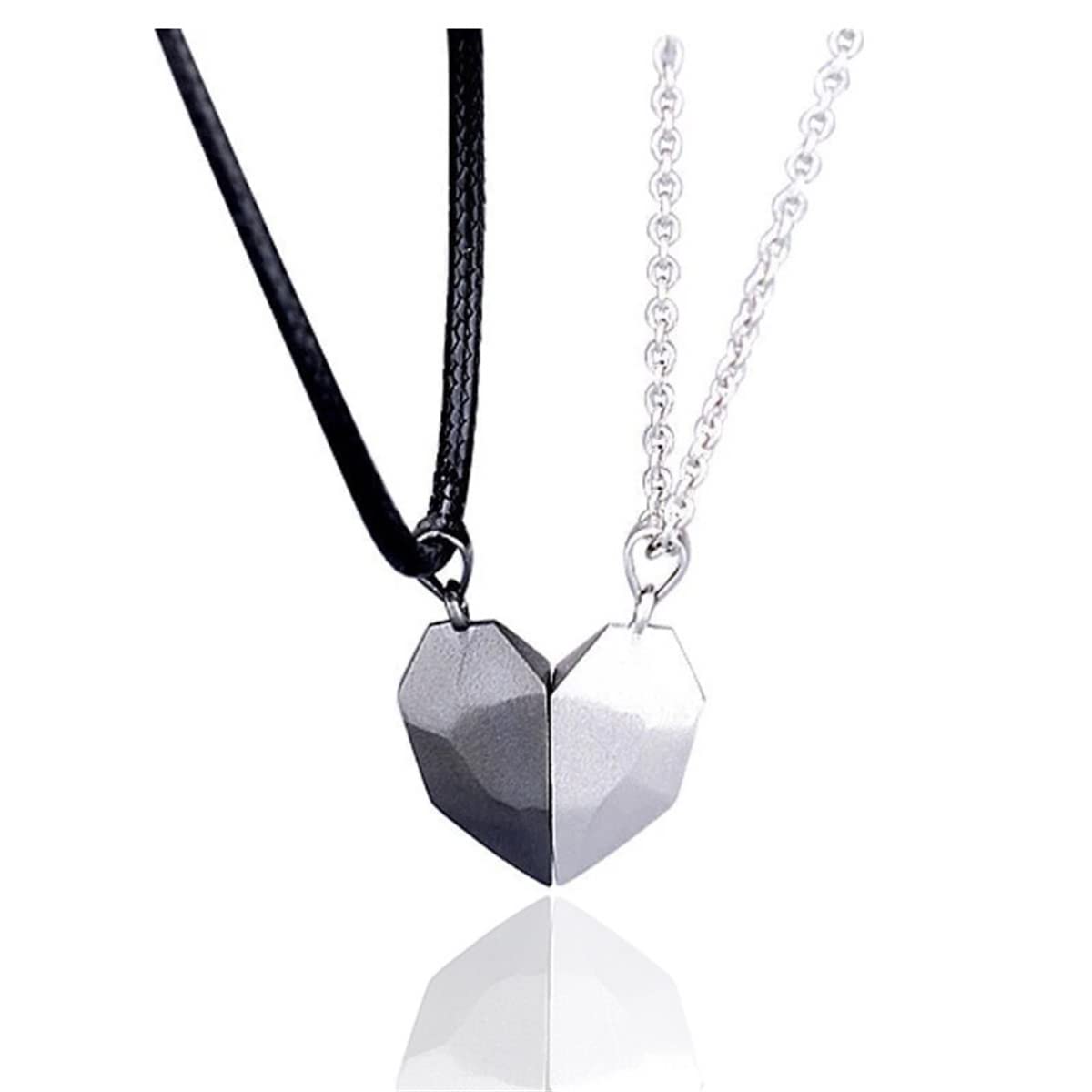 See full amazon price history chart for yomlry 2Pcs Matching Necklace for Couples Adjustable Magnetic Heart Necklace for Him and Her Promise Couple Necklace Jewelry Gifts for Girlfriend and Boyfriend, Zinc, No Gemstone yomlry 2Pcs Matching Necklace for Couples Adjustable Magnetic Heart Necklace for Him and Her Promise Couple Necklace Jewelry Gifts for Girlfriend and Boyfriend, Zinc, No Gemstone (B09JZBLHR3) Amazon Price History, Amazon Price Tracker
