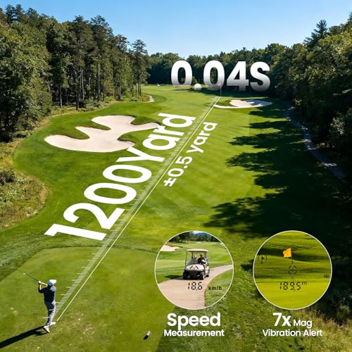Golf Rangefinder with Slope Switch