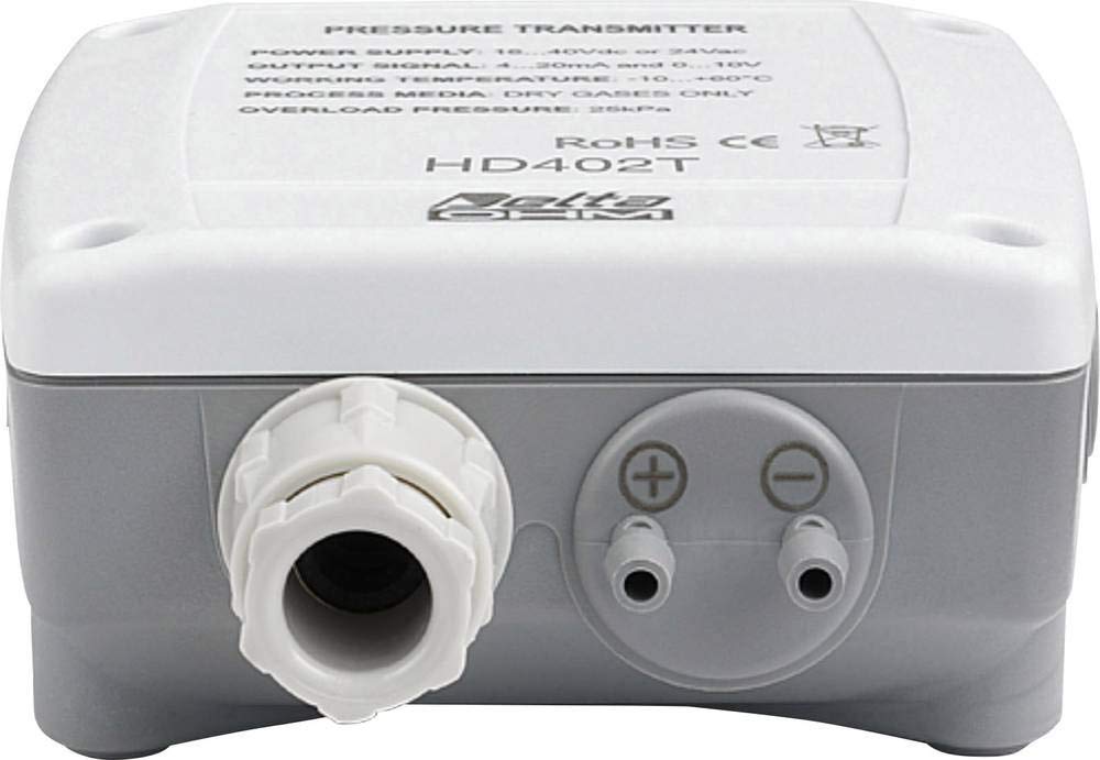 Manomètre Delta Ohm HD 402 ST3-L pour mesure de pression 2500 à 10000 Pa