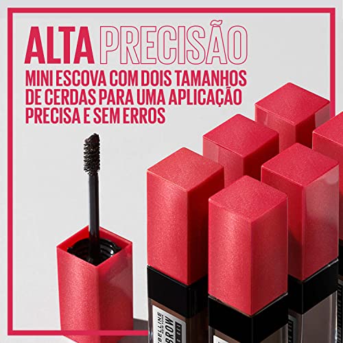 Image of Maybelline Tattoo Brow 3 Day Styling Brow Gel, Warm Brown, Semi-Permanent (Pack of 2)