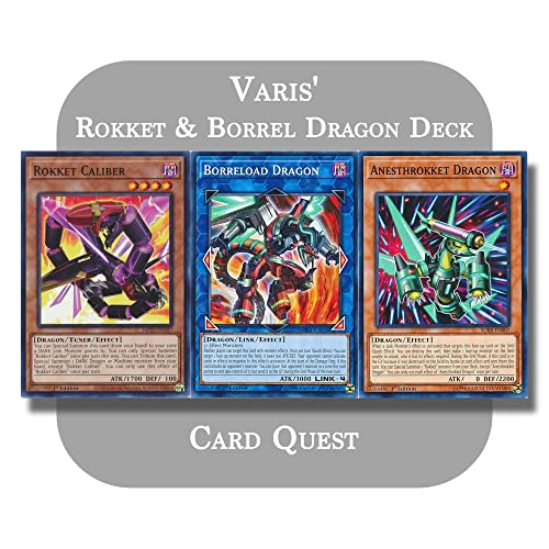 Yu-Gi-Oh! VRAINS - Varis' Complete Rokket & Borrel Dragon Link Deck