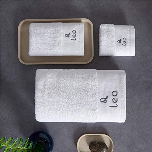 Housse de serviette anti-irritation Lion pour peaux sensibles après douche