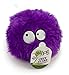 goDog Furballz Squeaky Plush Ball Dog Toy, Chew Guard Technology - Purple, Large
