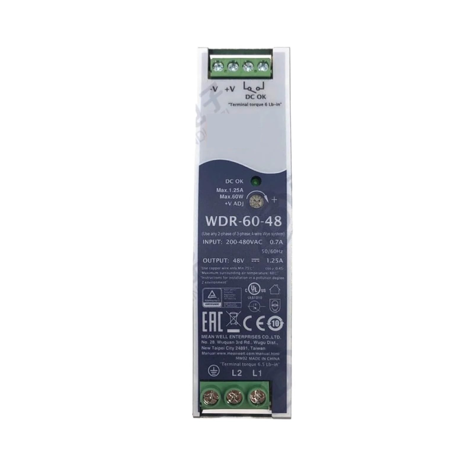 LEOTNNDQ WDR-60-48 60W WDR-60 48V 1.25A