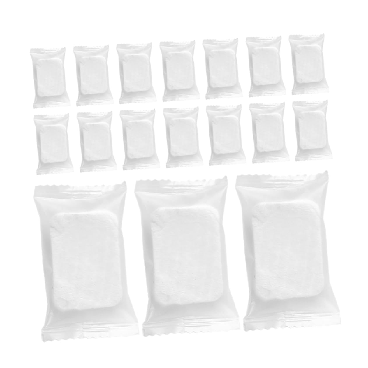 Gogogmee 100% Cotton Exfoliating Face Pads Reusable Makeup Remover Rounds Non-Woven Soft Comfortable for