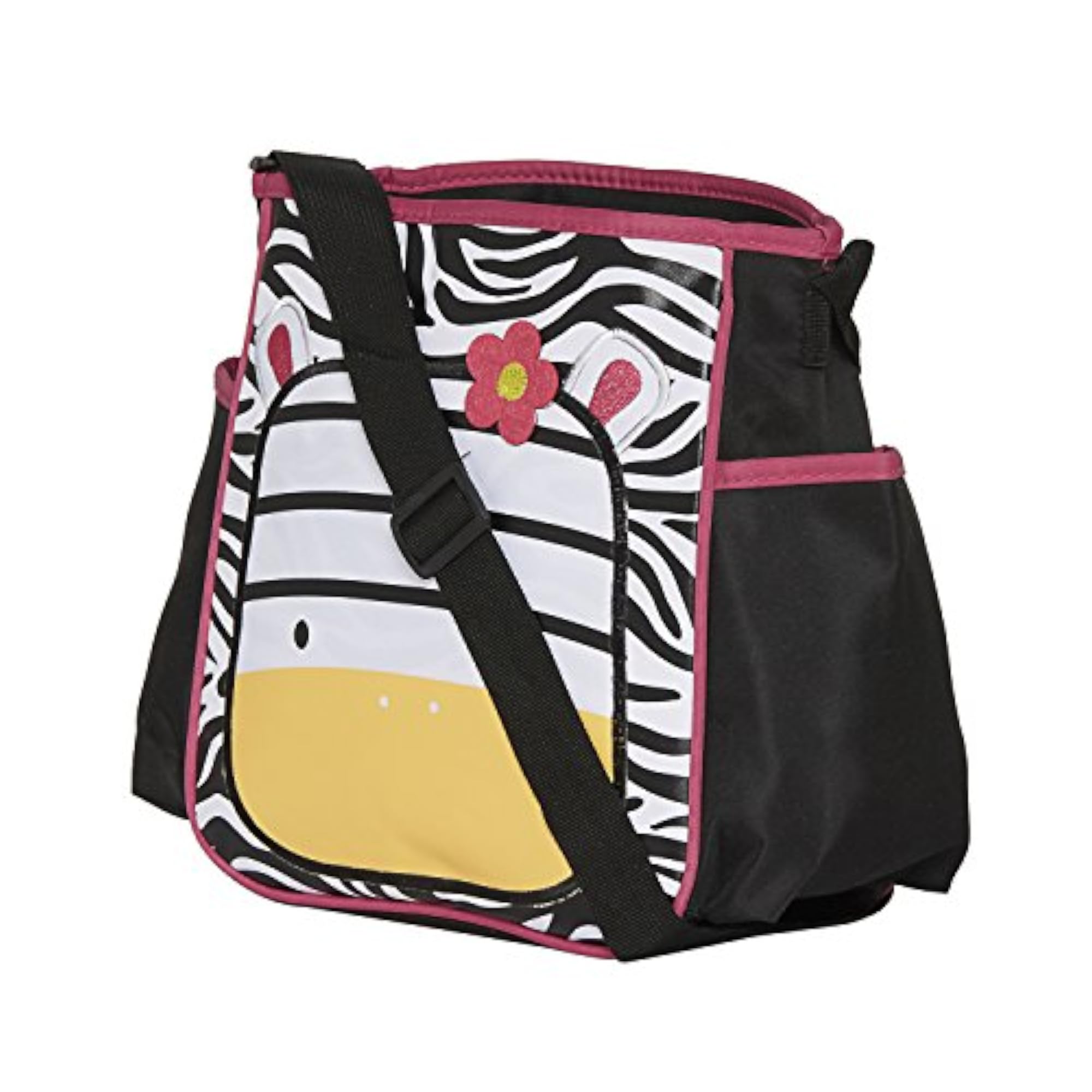 Baby Carry Bag - Zebra Print, Black & White