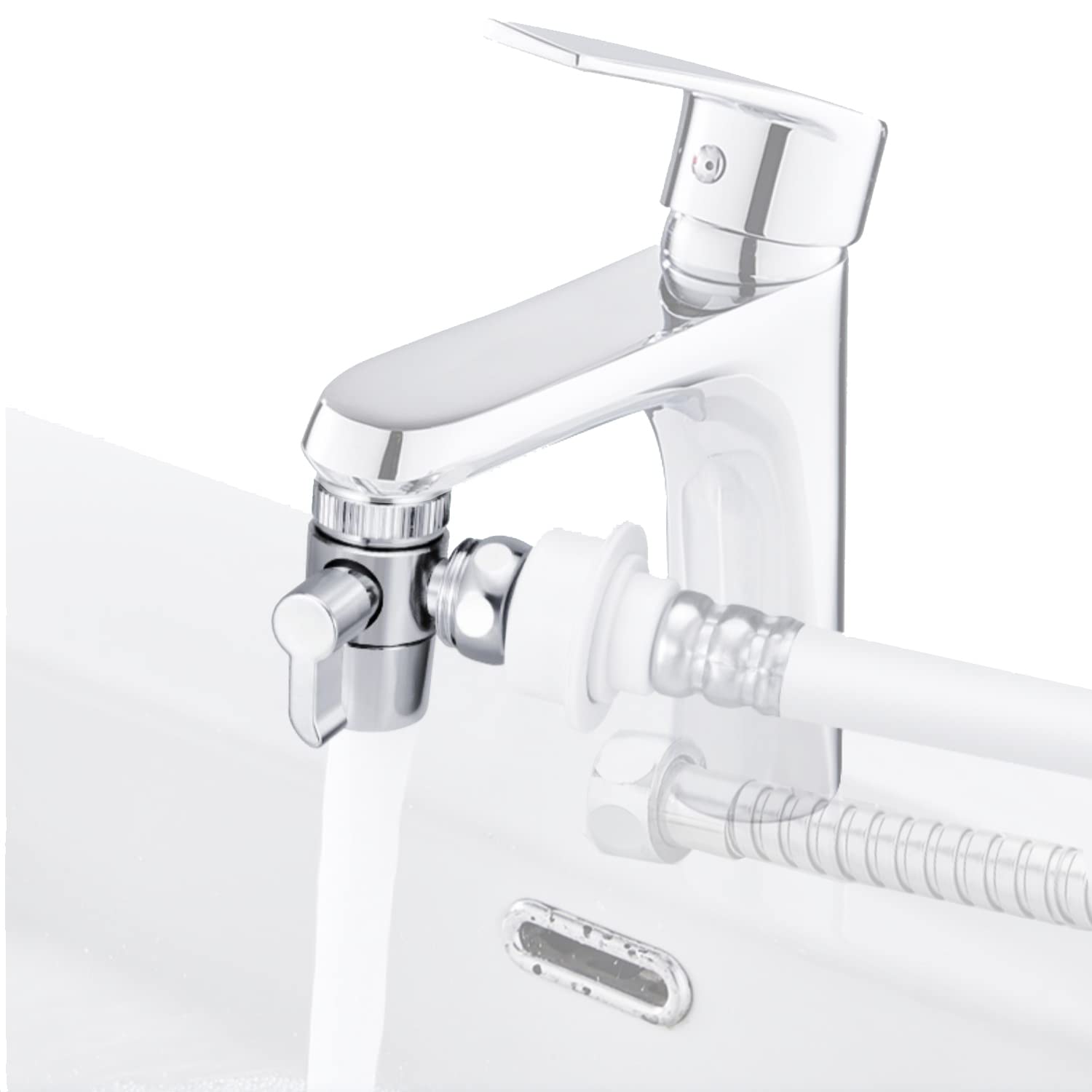 CIENCIA Valvola 3 Vie Ottone Per Rubinetto | Deviatore M22 A M24 Con Adattatore - Foto 9