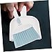 Healeved Mini Dustpan and Brush Set Compact Hand Broom for Desk Sofa Keyboard Cleaning Soft Bristles Ergonomic Grip Durable Portable Gap Cleaner