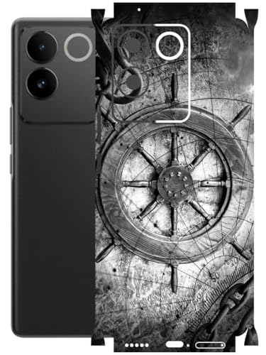 Image of AtOdds - Full Body Back Screen Guard Protector Film - Lamination Wrap Skin Sticker Compatible with IQOO Z7 PRO (5G) | Scratchproof Matte Finish (Voyage)