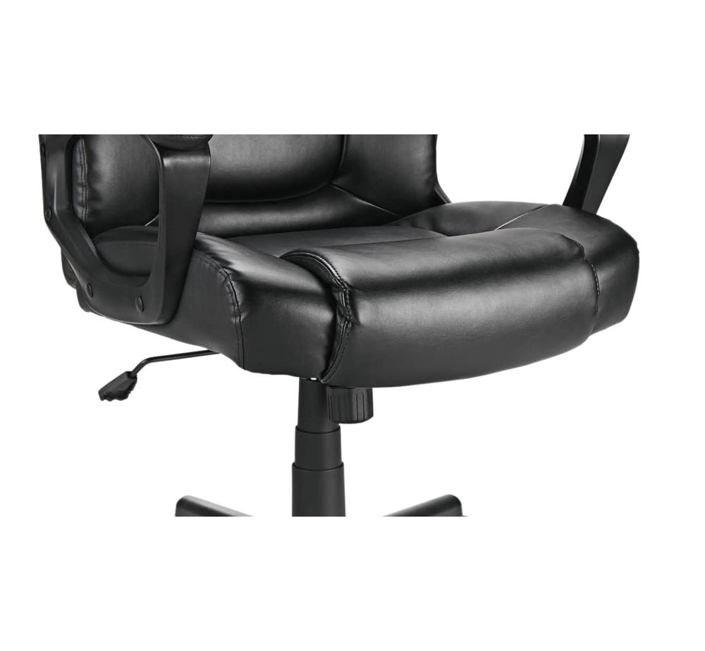 Amazon.com: Realspace® Hurston Bonded Leather High-Back Executive