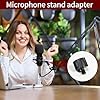 8 Pcs Mic Stand Adapters, 5/8 3/8 1/4 Female x Male Screw Thread for Microphone Stand Adapter Mount to Camera Tripod, Mic Thread Adapters #2